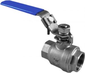 บอลวาล์วสแตนเลส 2 ชิ้น เกรด 316