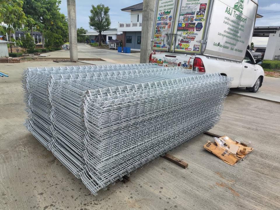 สต็อคแผงรั้วสำเร็จรูปรุ่น wave