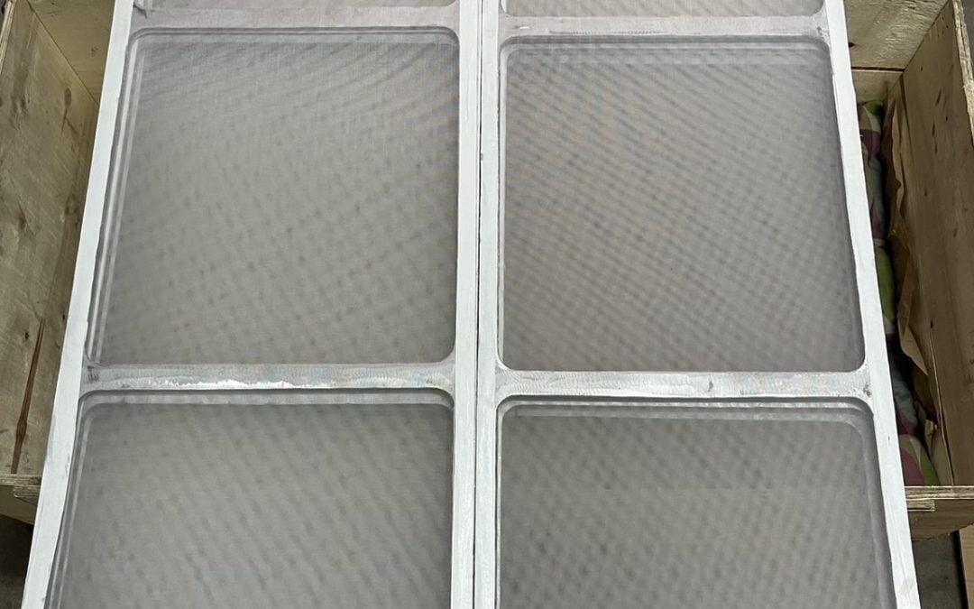 งานเปลี่ยนตะแกรงไนล่อน ขนาด 120*39 Cm.