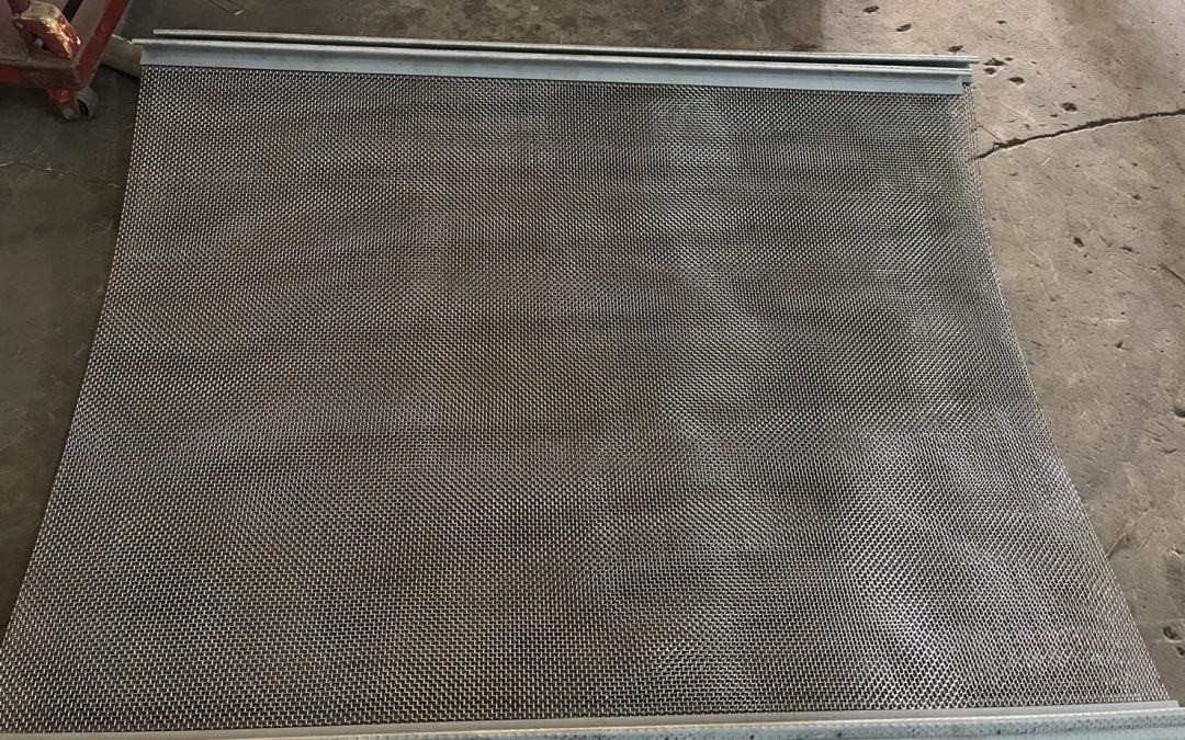 ตะแกรงพับขอบ 304