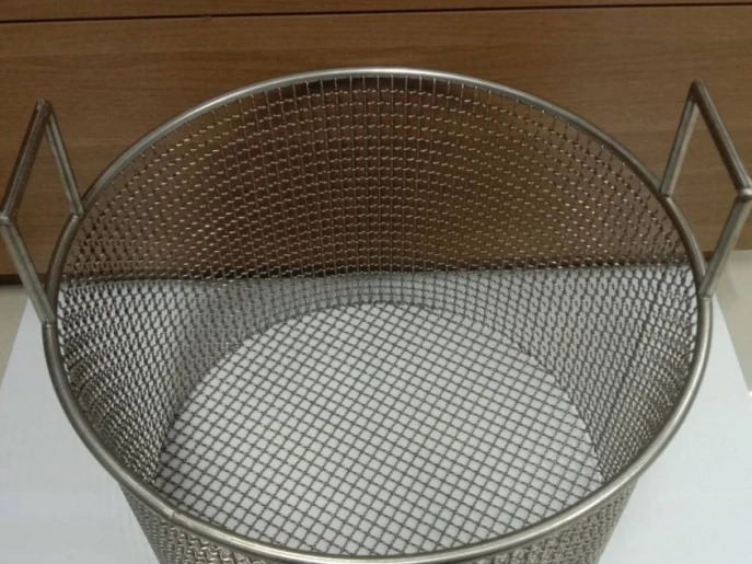 12714134 ตะกร้าสแตนเลสสั่งทำจากลวดสแตนเลสคุณภาพสูง