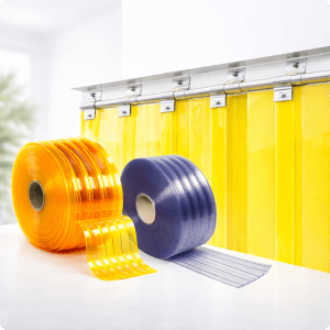 ม่านริ้ว PVC