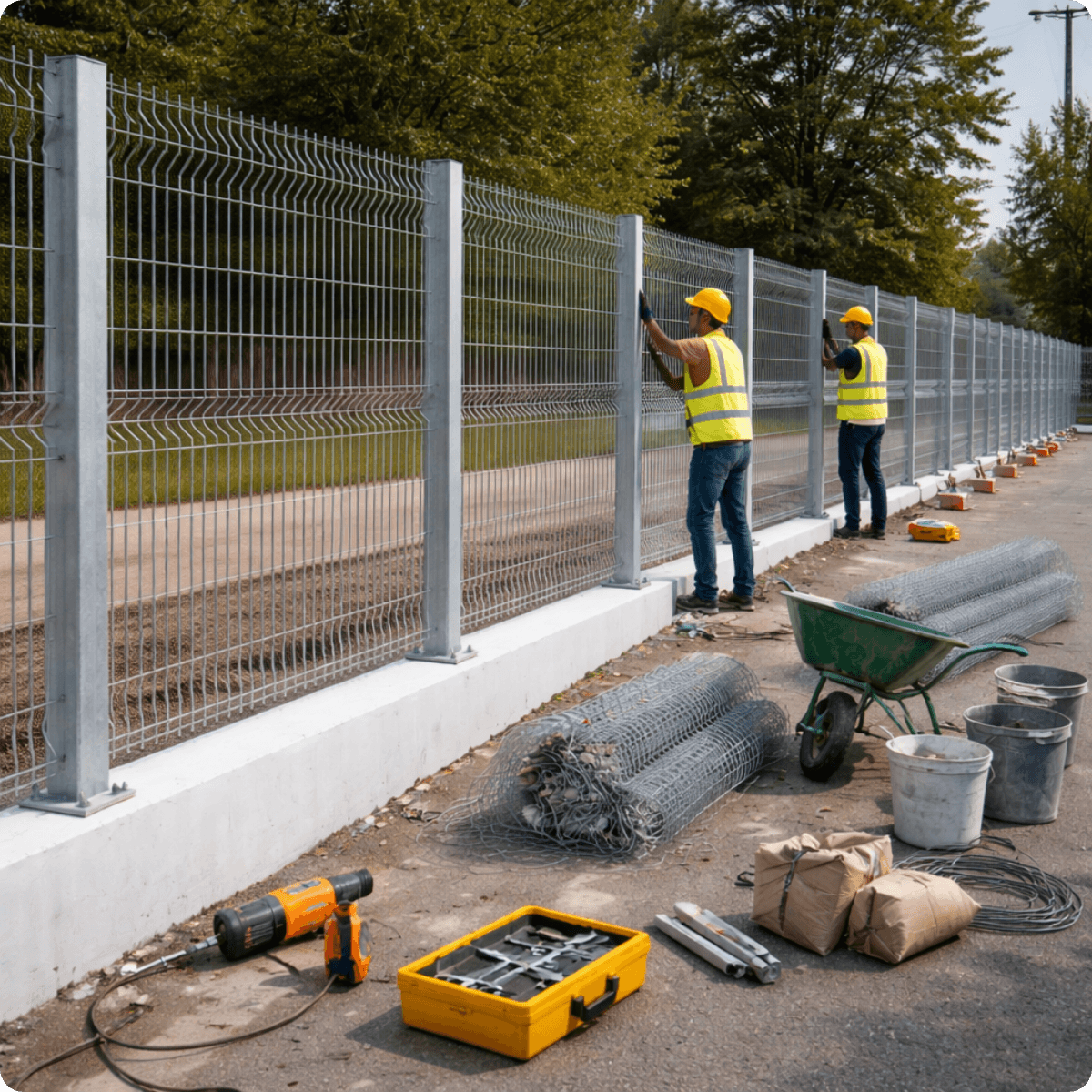 แผงรั้วสำเร็จรูป